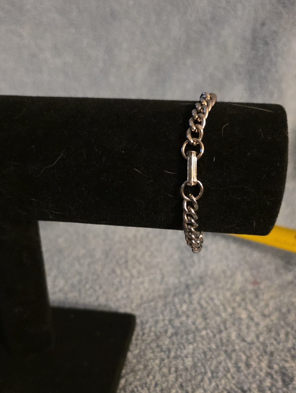 Men's Chain Bracelet in Silver Tone